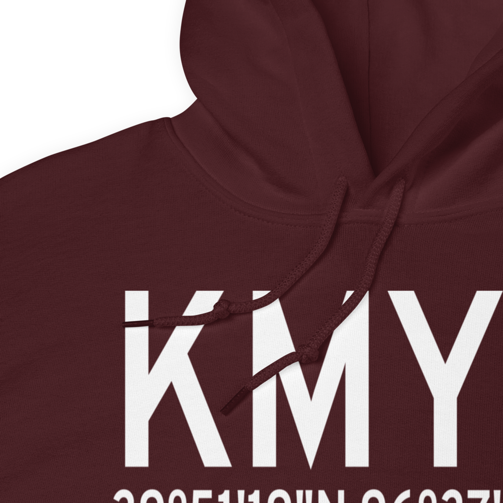 Marysville Municipal Airport (KMYZ) ICAO Hoodie Sweatshirt 