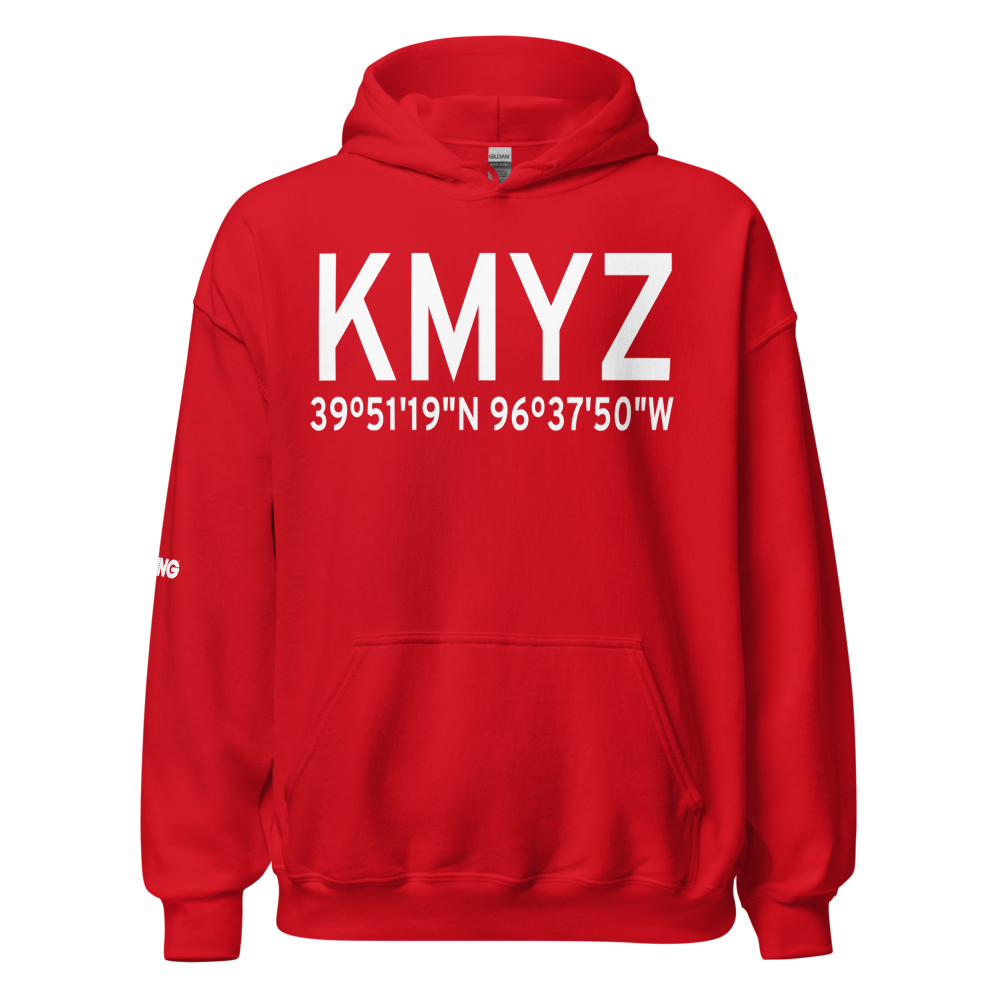 Marysville Municipal Airport (KMYZ) ICAO Hoodie Sweatshirt 