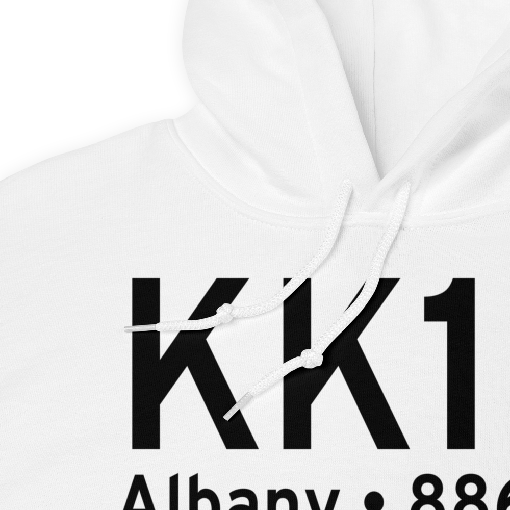Albany Municipal Airport (KK19) ICAO Hoodie Sweatshirt 