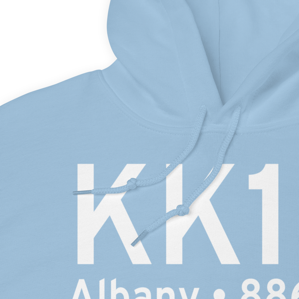 Albany Municipal Airport (KK19) ICAO Hoodie Sweatshirt 