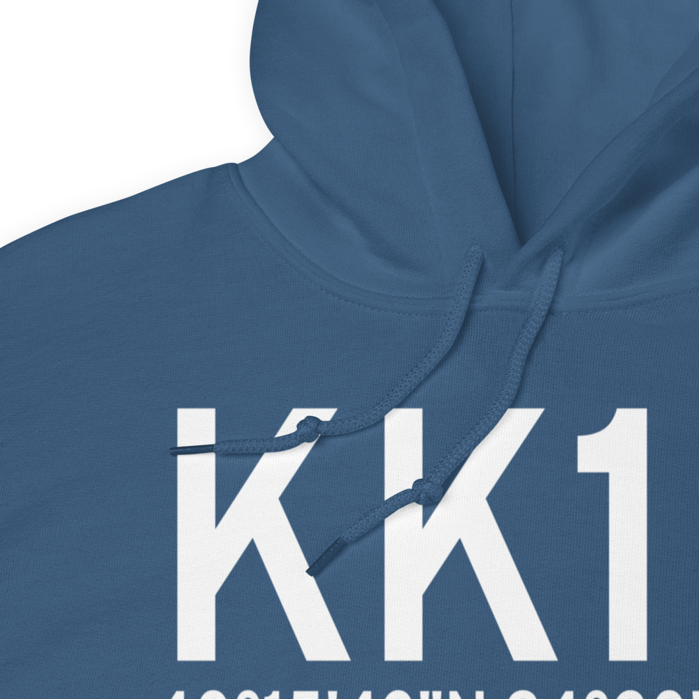 Albany Municipal Airport (KK19) ICAO Hoodie Sweatshirt 