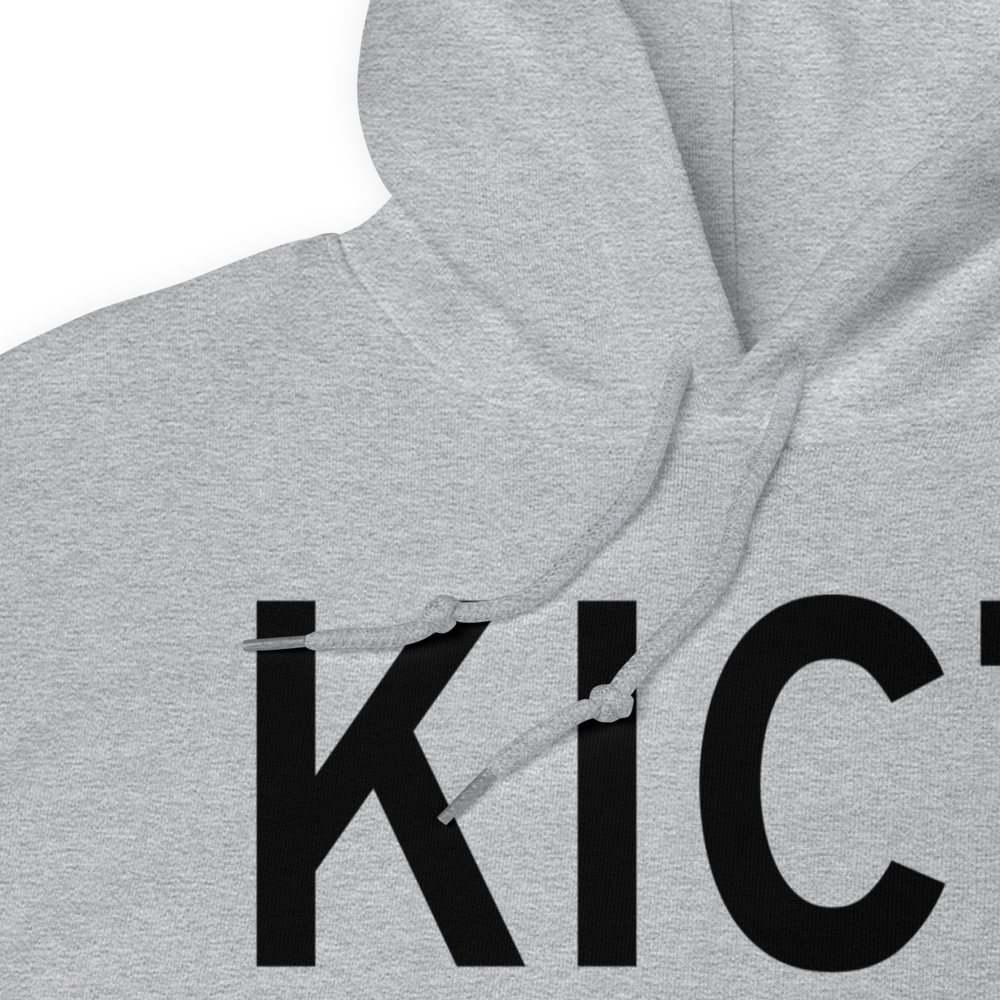 Wichita Eisenhower National Airport (KICT) ICAO Hoodie Sweatshirt 