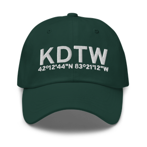 Detroit Metropolitan Wayne County Airport (KDTW) ICAO Hat