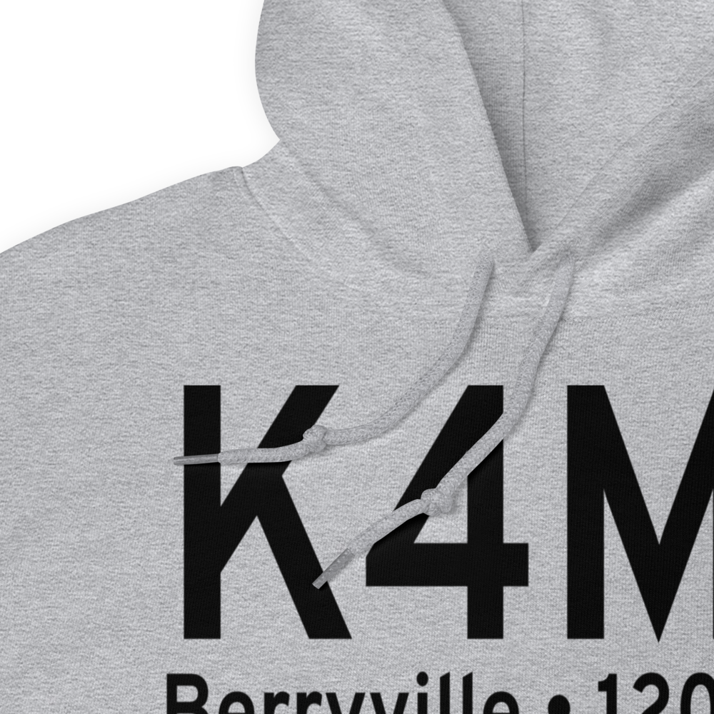 Carroll County Airport (K4M1) ICAO Hoodie Sweatshirt 