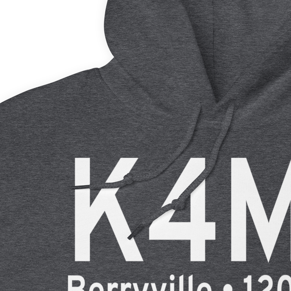 Carroll County Airport (K4M1) ICAO Hoodie Sweatshirt 