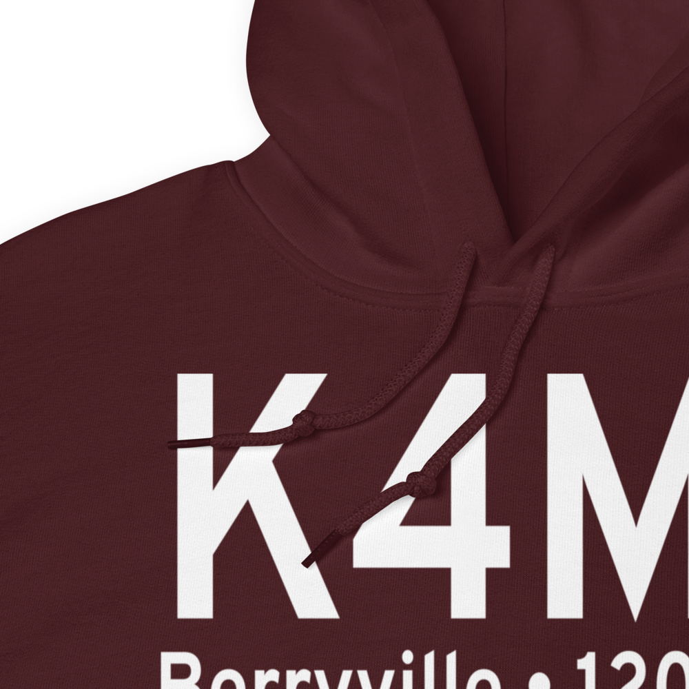Carroll County Airport (K4M1) ICAO Hoodie Sweatshirt 