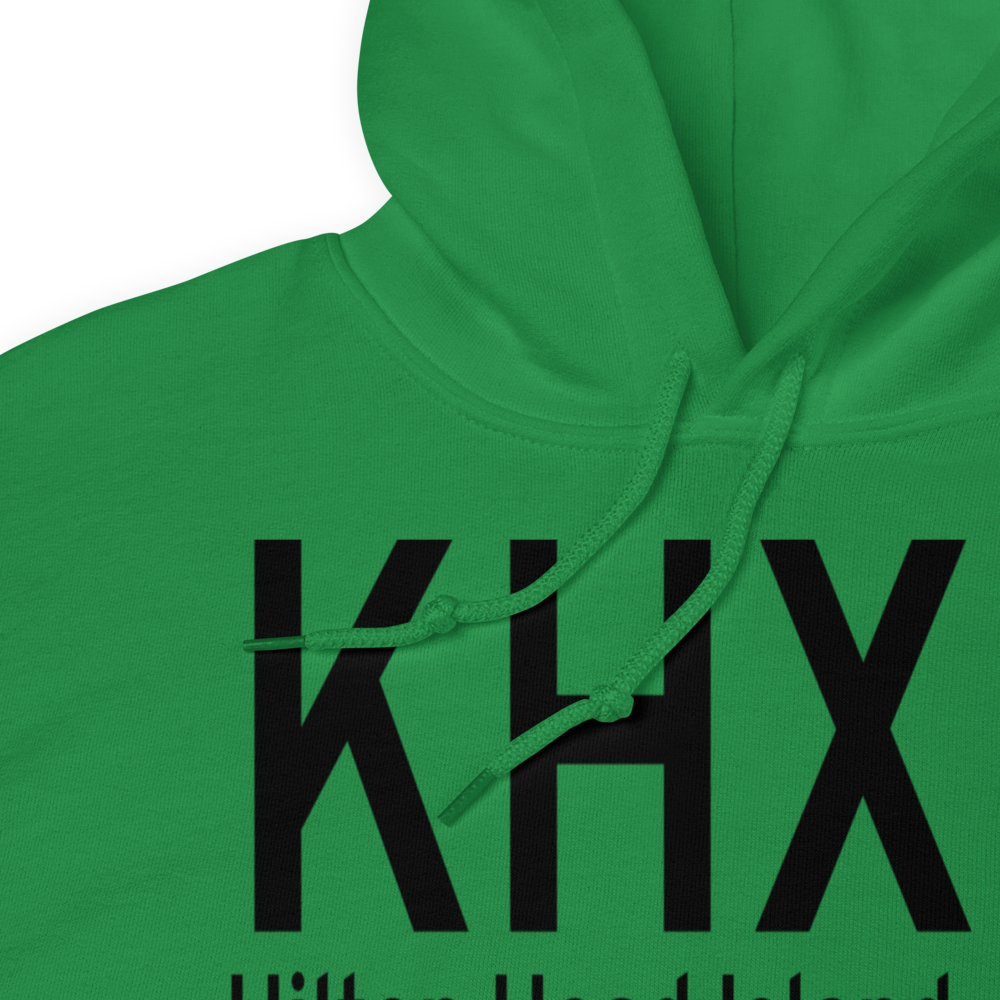 Hilton Head Airport (KHXD) ICAO Hoodie Sweatshirt 
