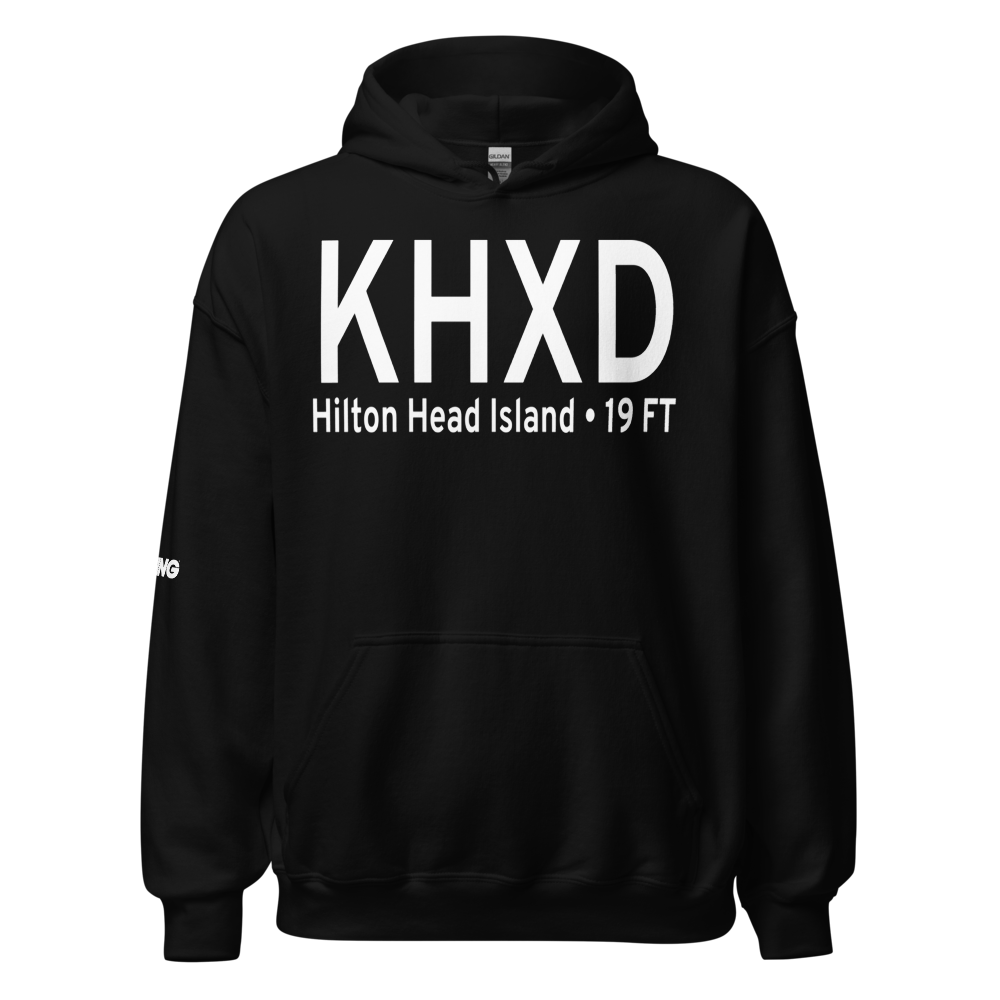 Hilton Head Airport (KHXD) ICAO Hoodie Sweatshirt 