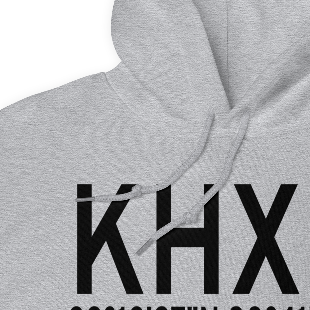 Hilton Head Airport (KHXD) ICAO Hoodie Sweatshirt 