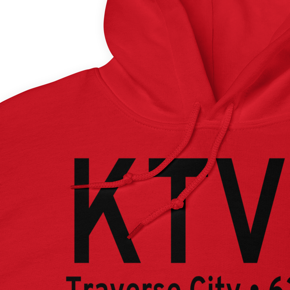 Cherry Capital Airport (KTVC) ICAO Hoodie Sweatshirt 