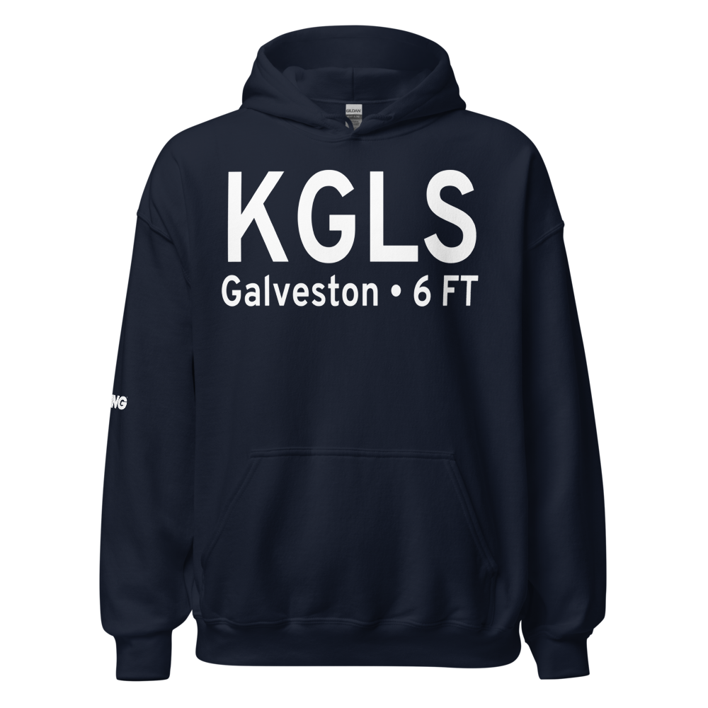 Scholes International At Galveston Airport (KGLS) ICAO Hoodie Sweatshirt 