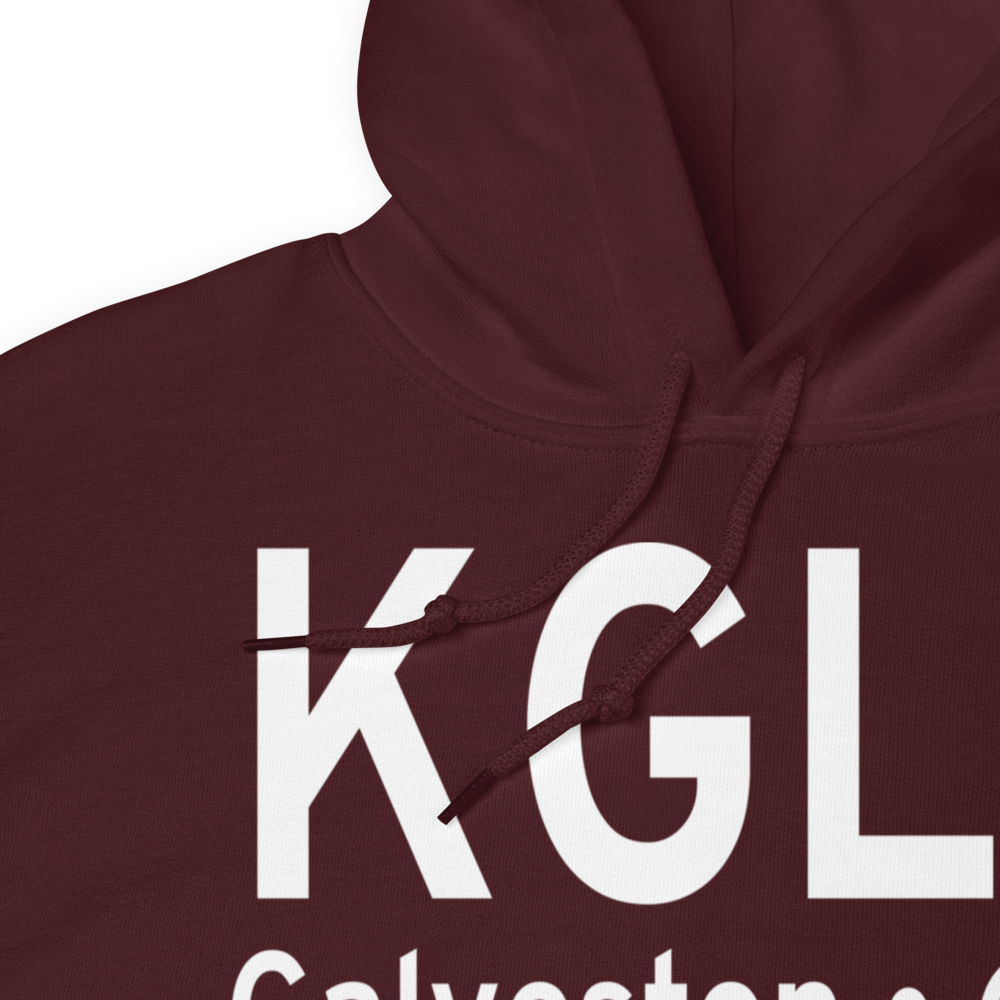 Scholes International At Galveston Airport (KGLS) ICAO Hoodie Sweatshirt 