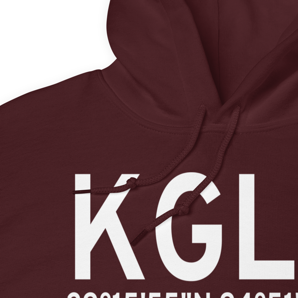 Scholes International At Galveston Airport (KGLS) ICAO Hoodie Sweatshirt 