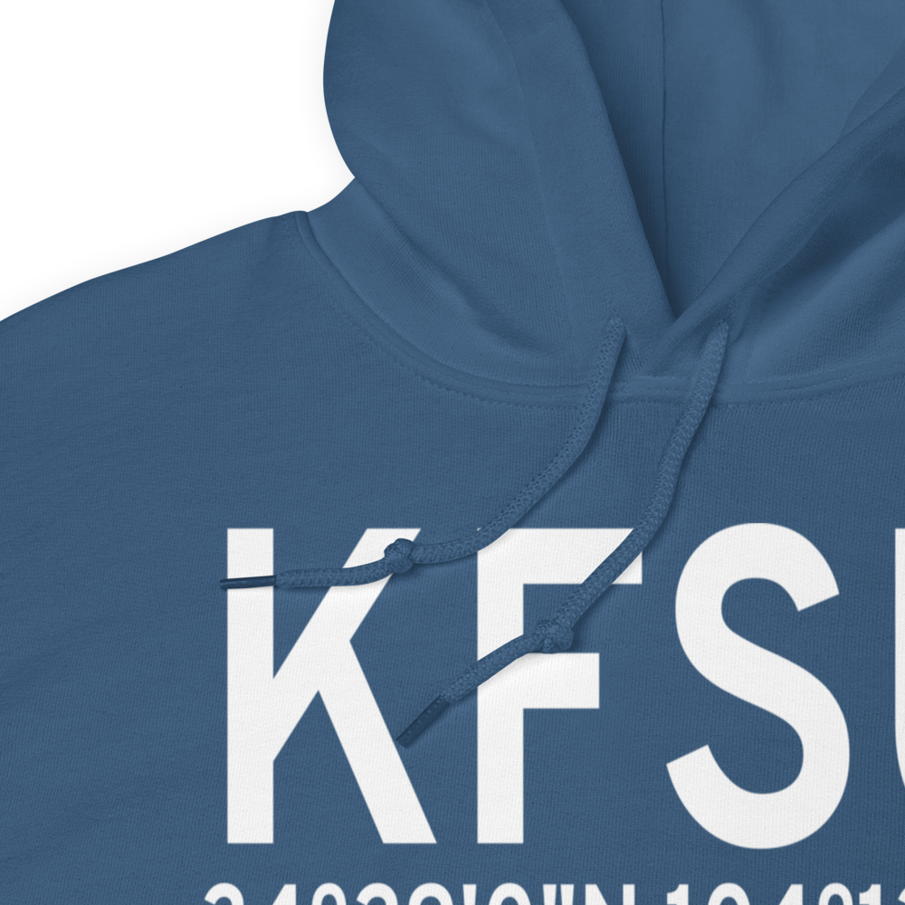 Fort Sumner Municipal Airport (KFSU) ICAO Hoodie Sweatshirt 