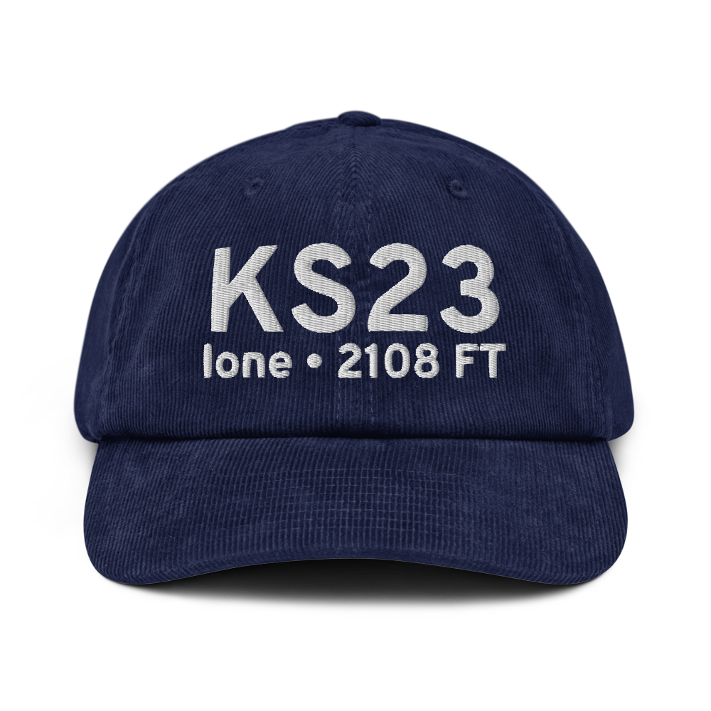 Ione Municipal Airport (KS23) ICAO Hat 