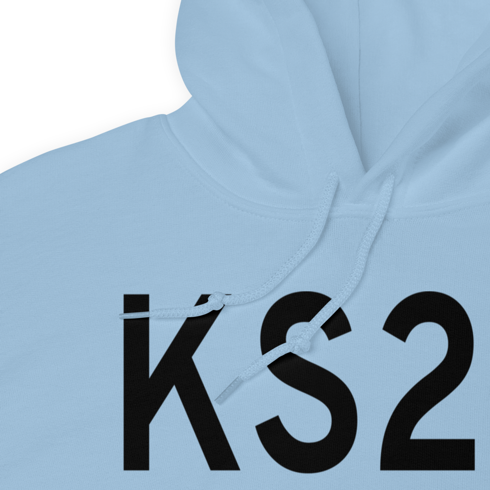 Ione Municipal Airport (KS23) ICAO Hoodie Sweatshirt 