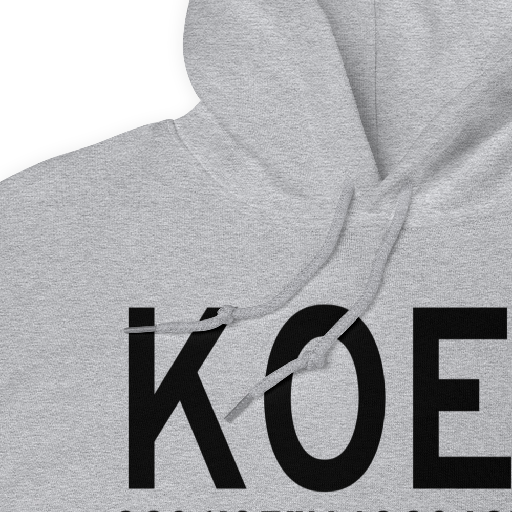 Oakley Municipal Airport (KOEL) ICAO Hoodie Sweatshirt 