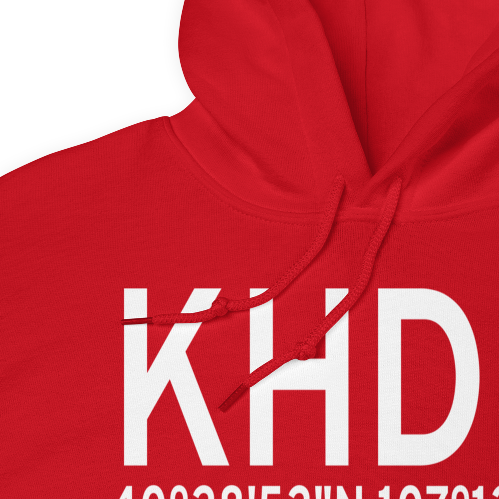 Yampa Valley Airport (KHDN) ICAO Hoodie Sweatshirt 