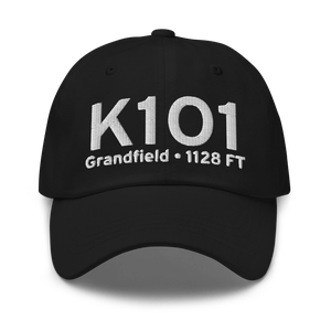 Grandfield Municipal Airport (K1O1) ICAO Hat