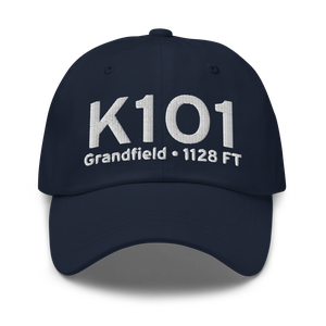 Grandfield Municipal Airport (K1O1) ICAO Hat