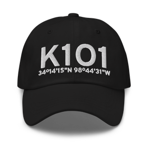 Grandfield Municipal Airport (K1O1) ICAO Hat