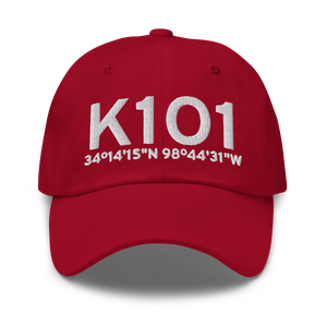 Grandfield Municipal Airport (K1O1) ICAO Hat