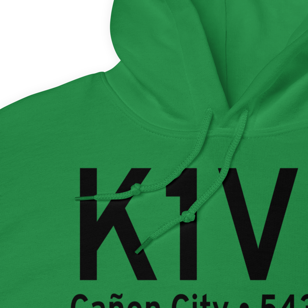 Fremont County Airport (K1V6) ICAO Hoodie Sweatshirt 