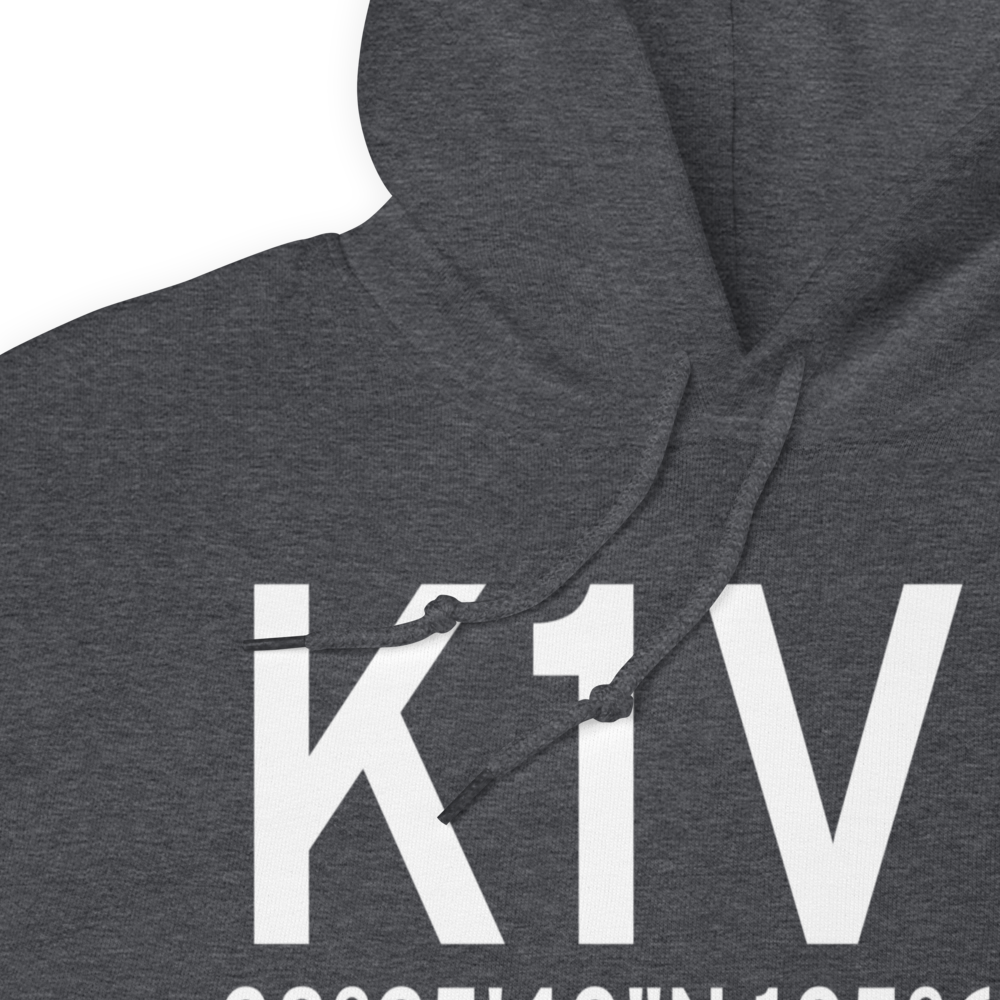 Fremont County Airport (K1V6) ICAO Hoodie Sweatshirt 