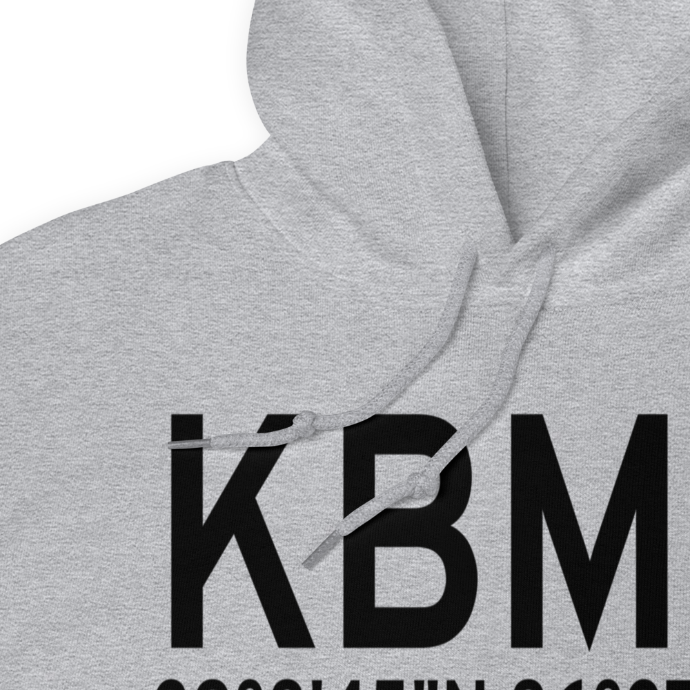 Monroe County Airport (KBMG) ICAO Hoodie Sweatshirt 
