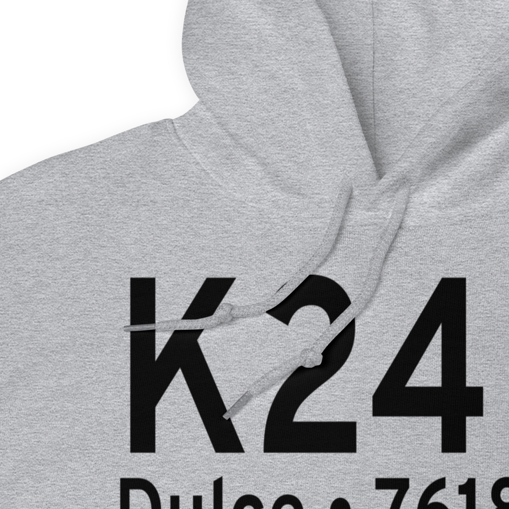 Jicarilla Apache Nation Airport (K24N) ICAO Hoodie Sweatshirt 