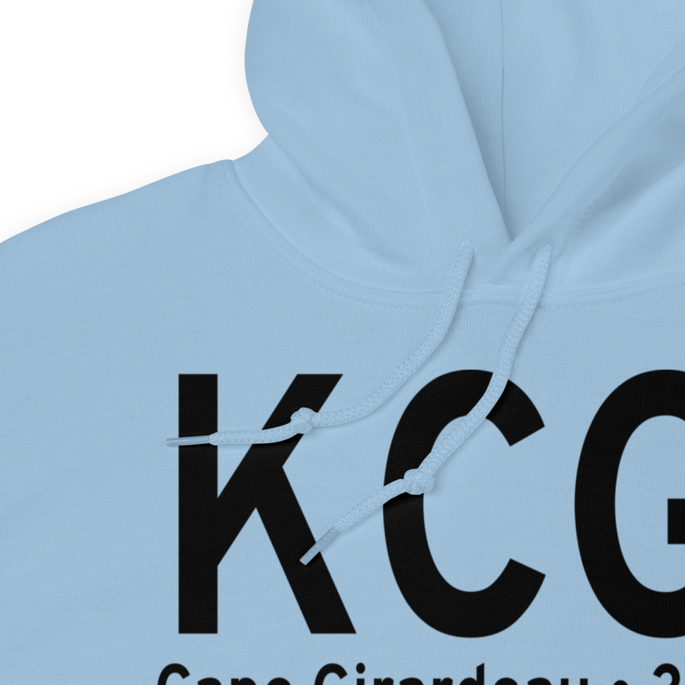 Cape Girardeau Regional Airport (KCGI) ICAO Hoodie Sweatshirt 