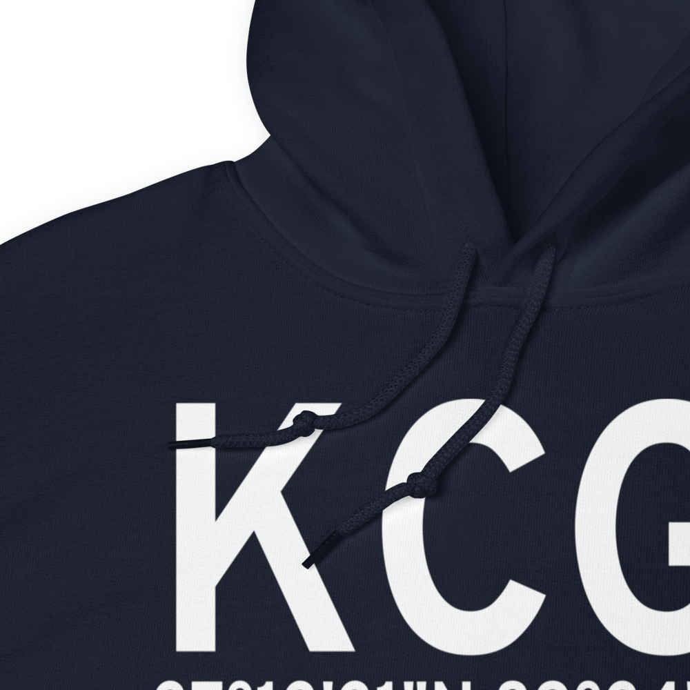 Cape Girardeau Regional Airport (KCGI) ICAO Hoodie Sweatshirt 