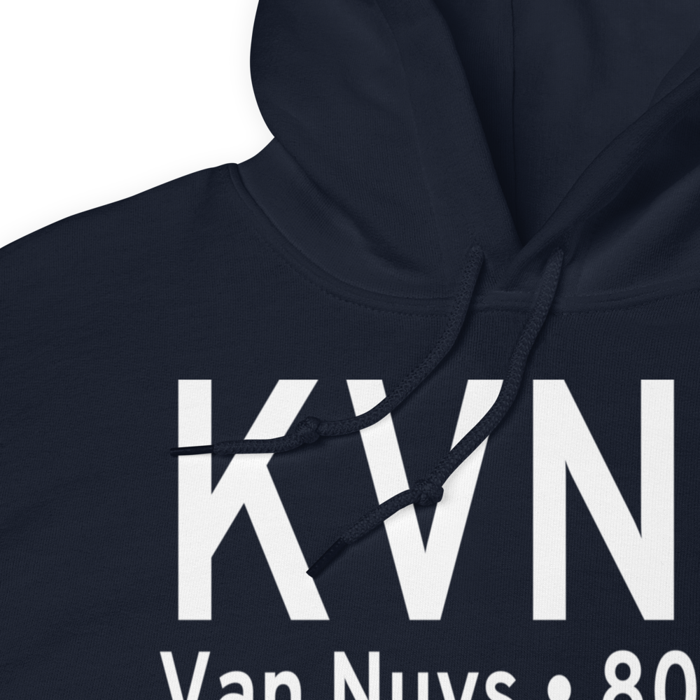 Van Nuys Airport (KVNY) ICAO Hoodie Sweatshirt 