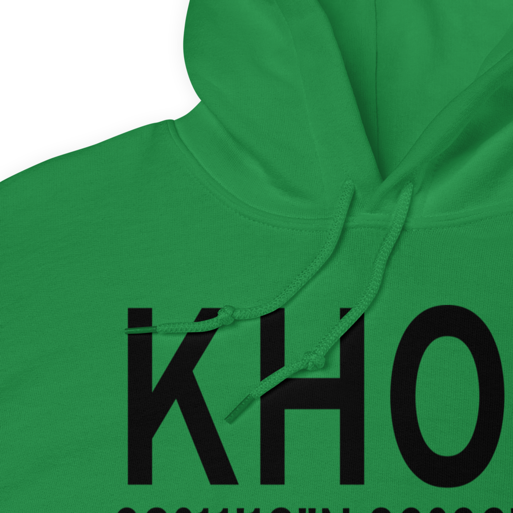 Highland County Airport (KHOC) ICAO Hoodie Sweatshirt 