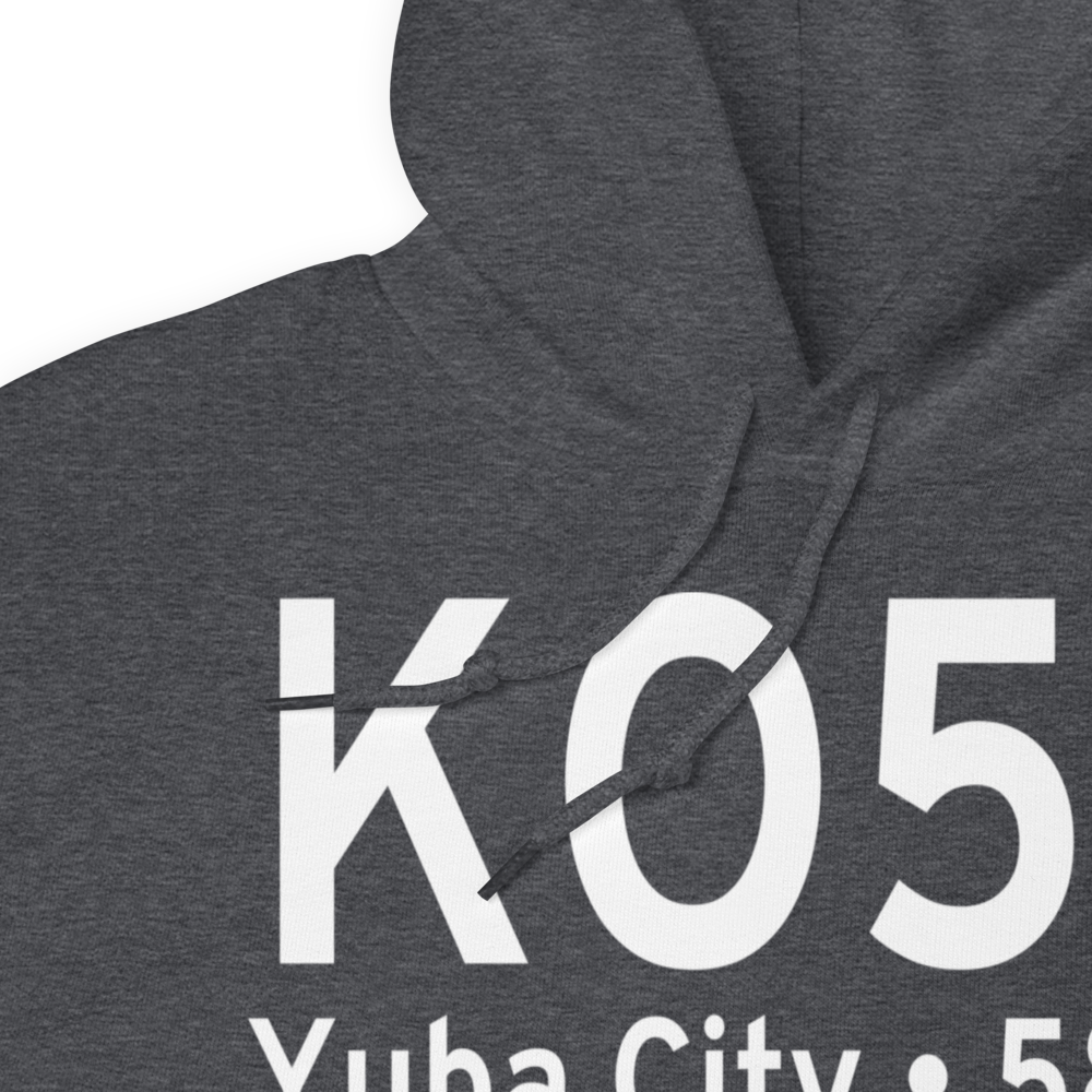 Sutter County Airport (KO52) ICAO Hoodie Sweatshirt 