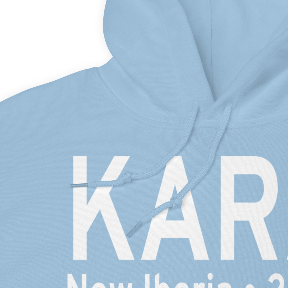 Acadiana Regional Airport (KARA) ICAO Hoodie Sweatshirt 