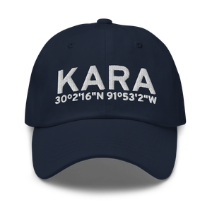 Acadiana Regional Airport (KARA) ICAO Hat