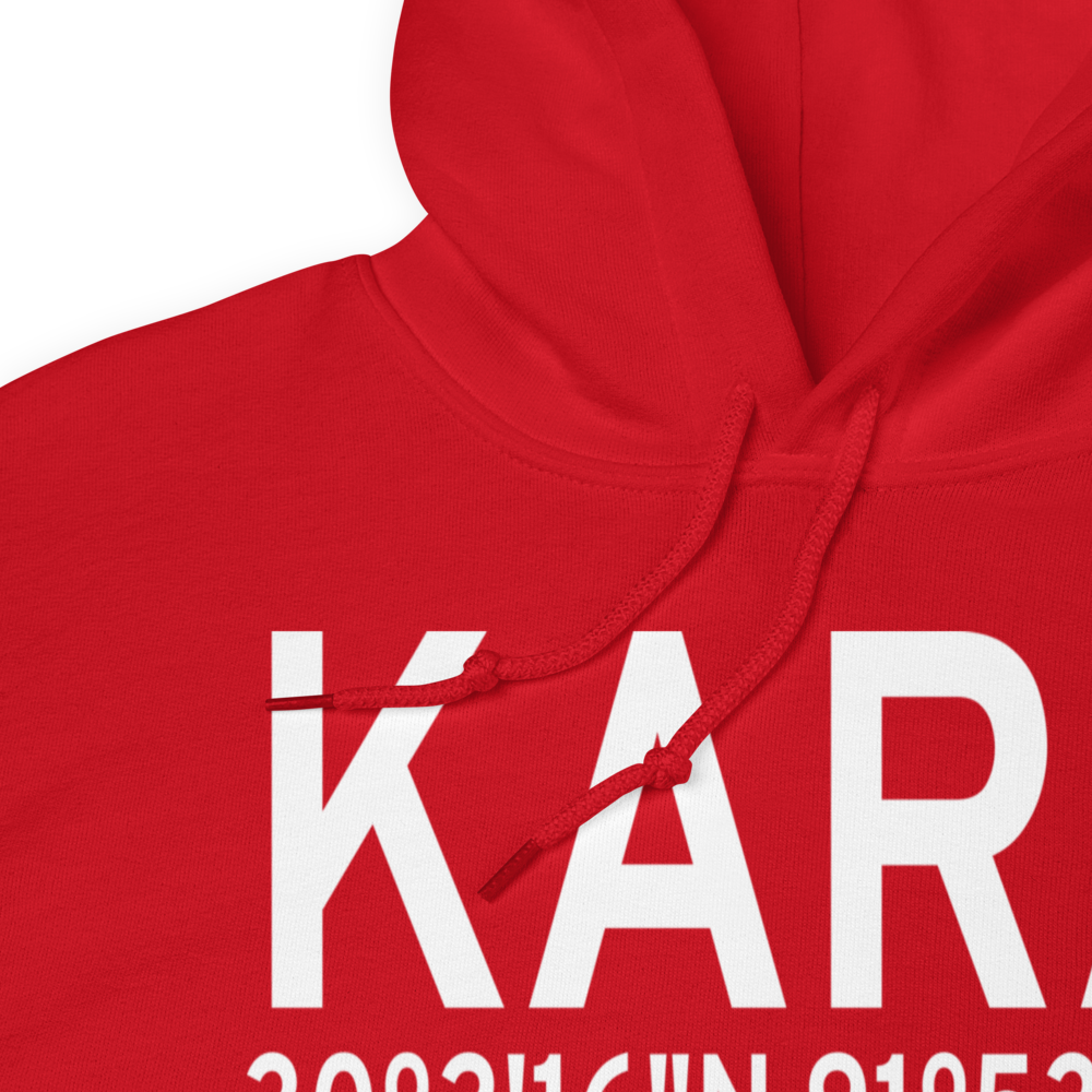 Acadiana Regional Airport (KARA) ICAO Hoodie Sweatshirt 