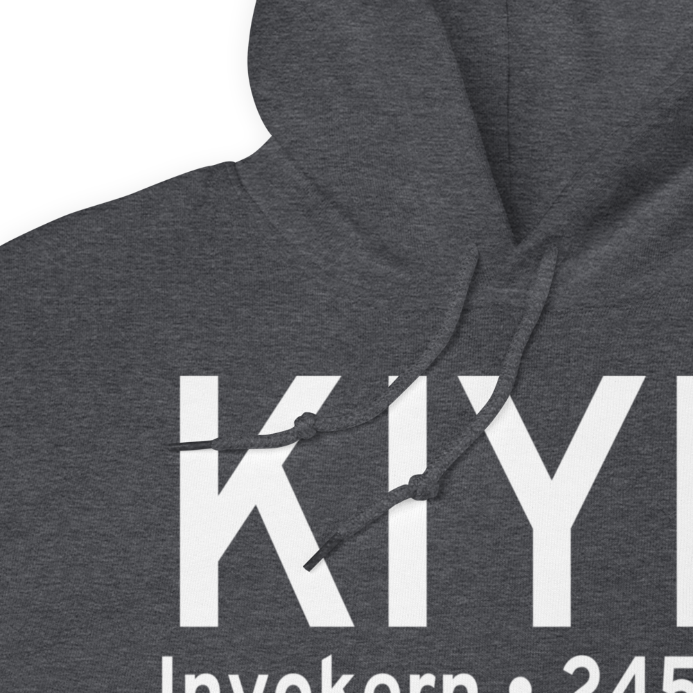 Inyokern Airport (KIYK) ICAO Hoodie Sweatshirt 