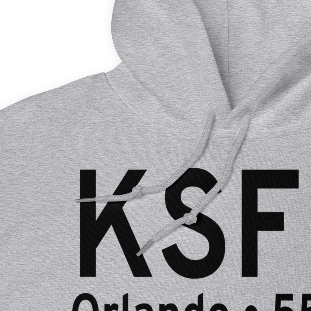 Orlando Sanford International Airport (KSFB) ICAO Hoodie Sweatshirt 