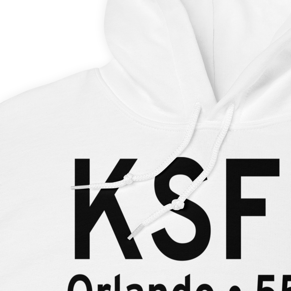Orlando Sanford International Airport (KSFB) ICAO Hoodie Sweatshirt 