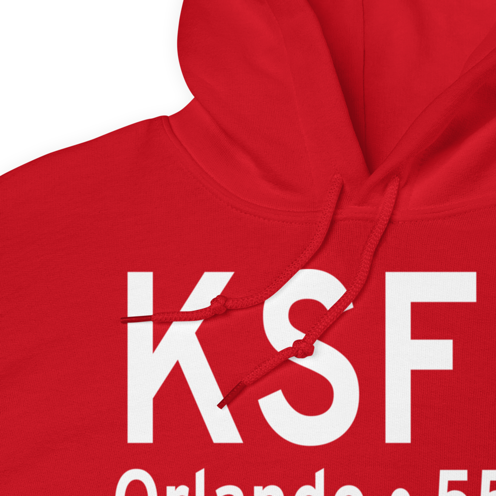 Orlando Sanford International Airport (KSFB) ICAO Hoodie Sweatshirt 