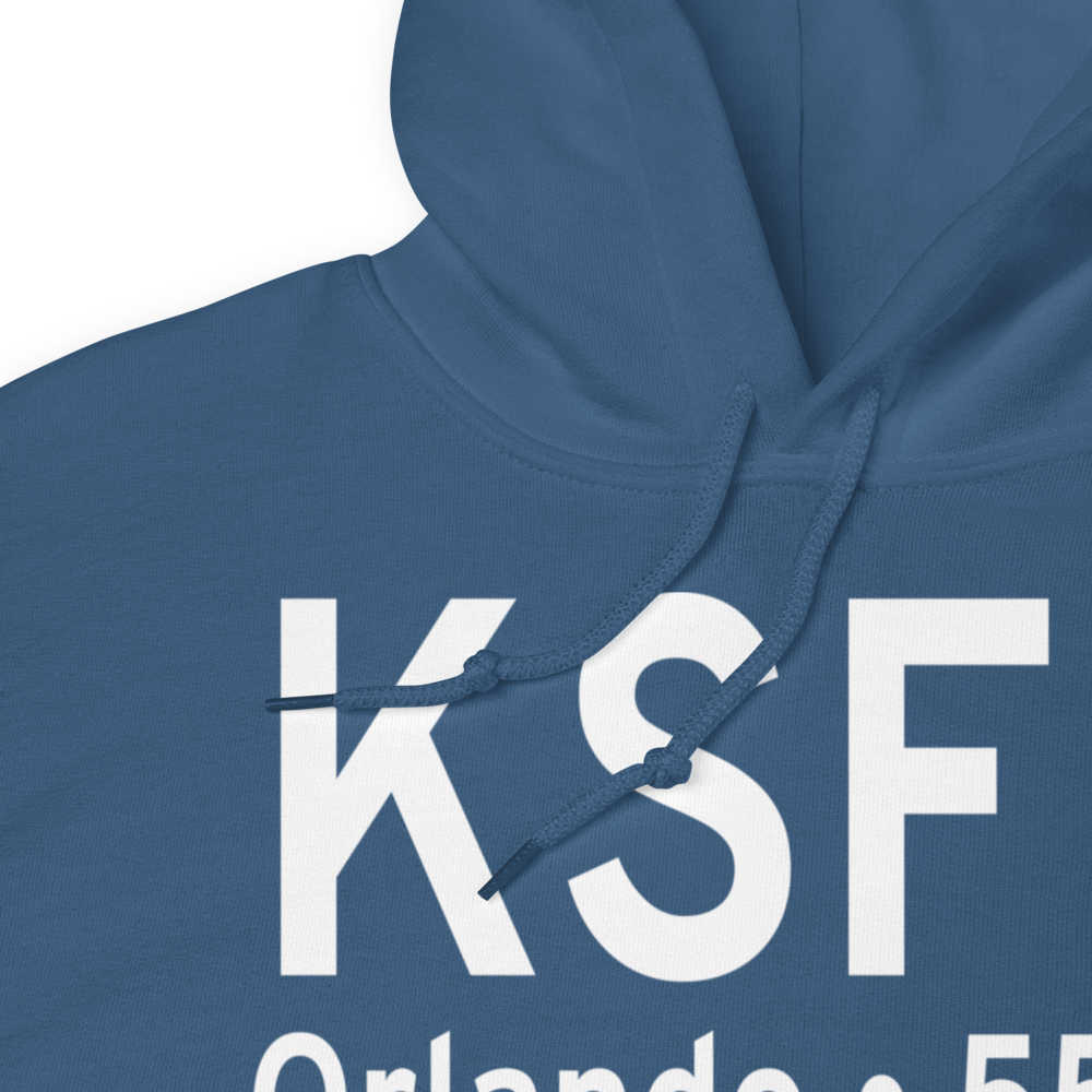 Orlando Sanford International Airport (KSFB) ICAO Hoodie Sweatshirt 