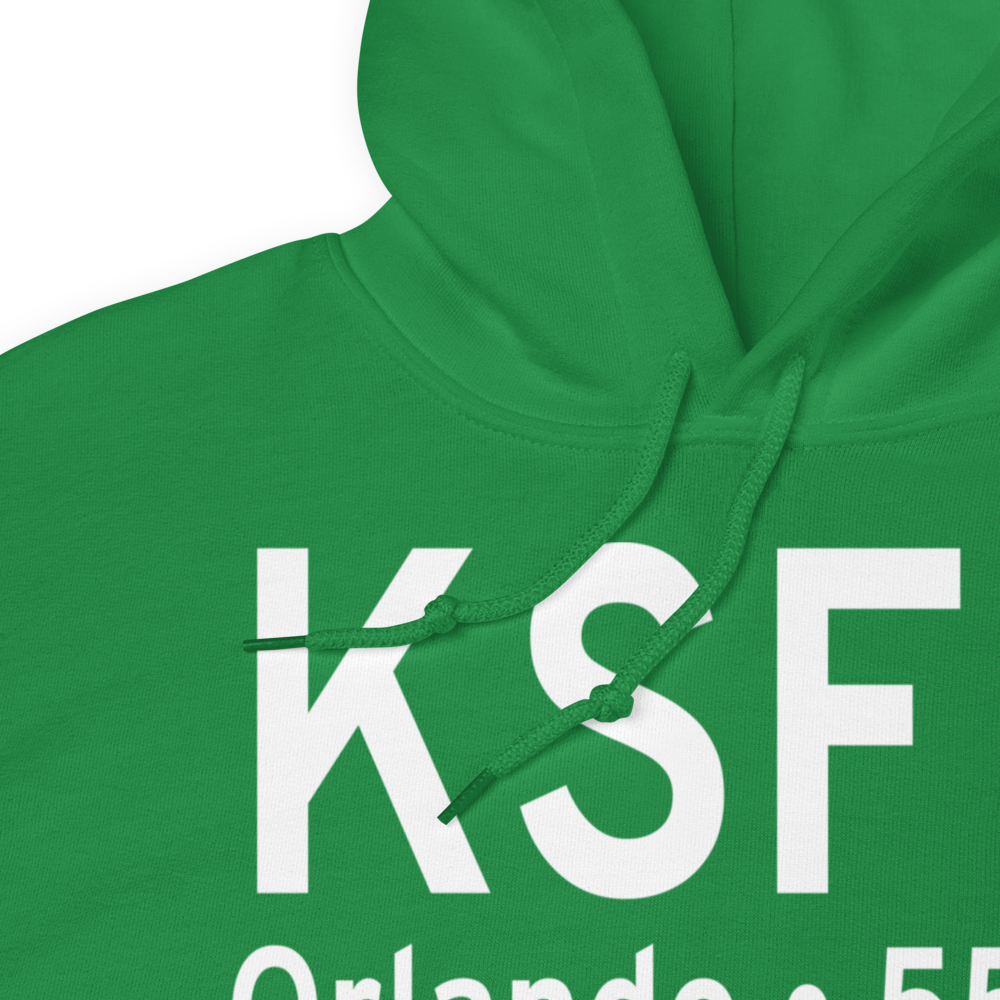 Orlando Sanford International Airport (KSFB) ICAO Hoodie Sweatshirt 