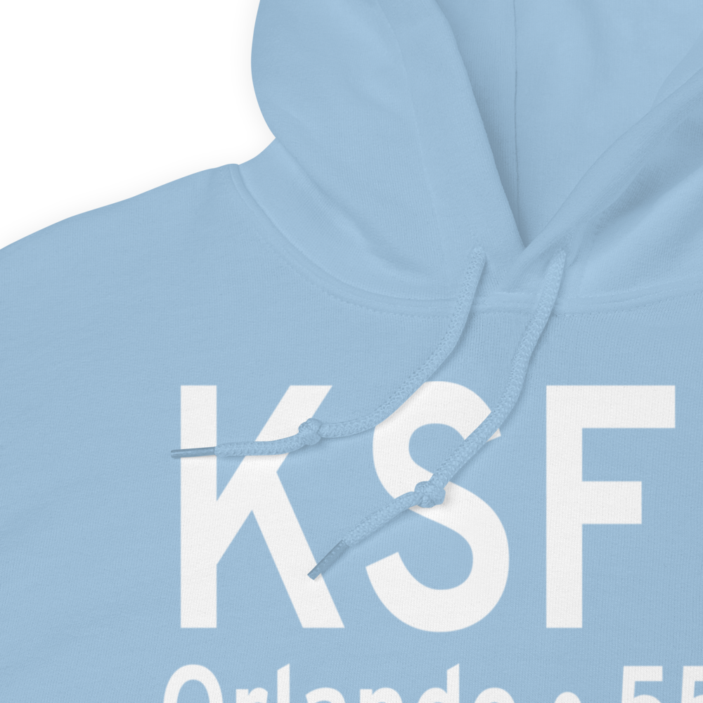 Orlando Sanford International Airport (KSFB) ICAO Hoodie Sweatshirt 