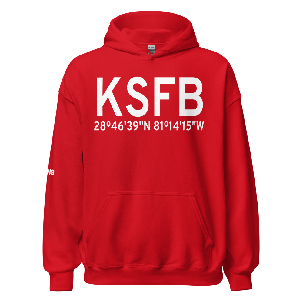 Orlando Sanford International Airport (KSFB) ICAO Hoodie Sweatshirt 