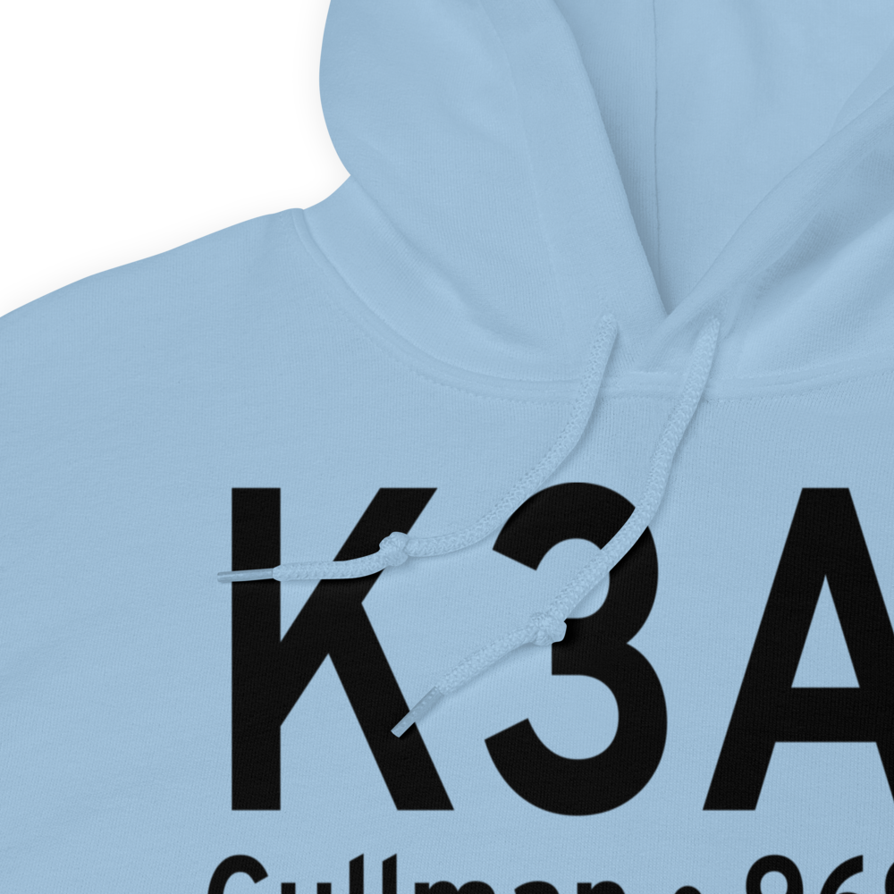 Cullman Regional Airport-Folsom Field (K3A1) ICAO Hoodie Sweatshirt 