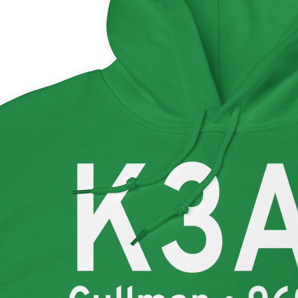 Cullman Regional Airport-Folsom Field (K3A1) ICAO Hoodie Sweatshirt 