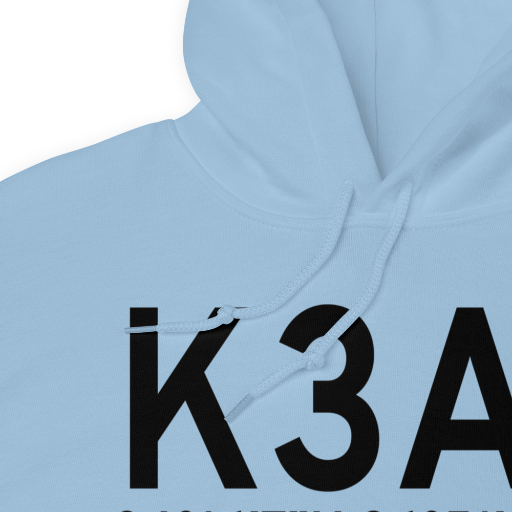 Cullman Regional Airport-Folsom Field (K3A1) ICAO Hoodie Sweatshirt 