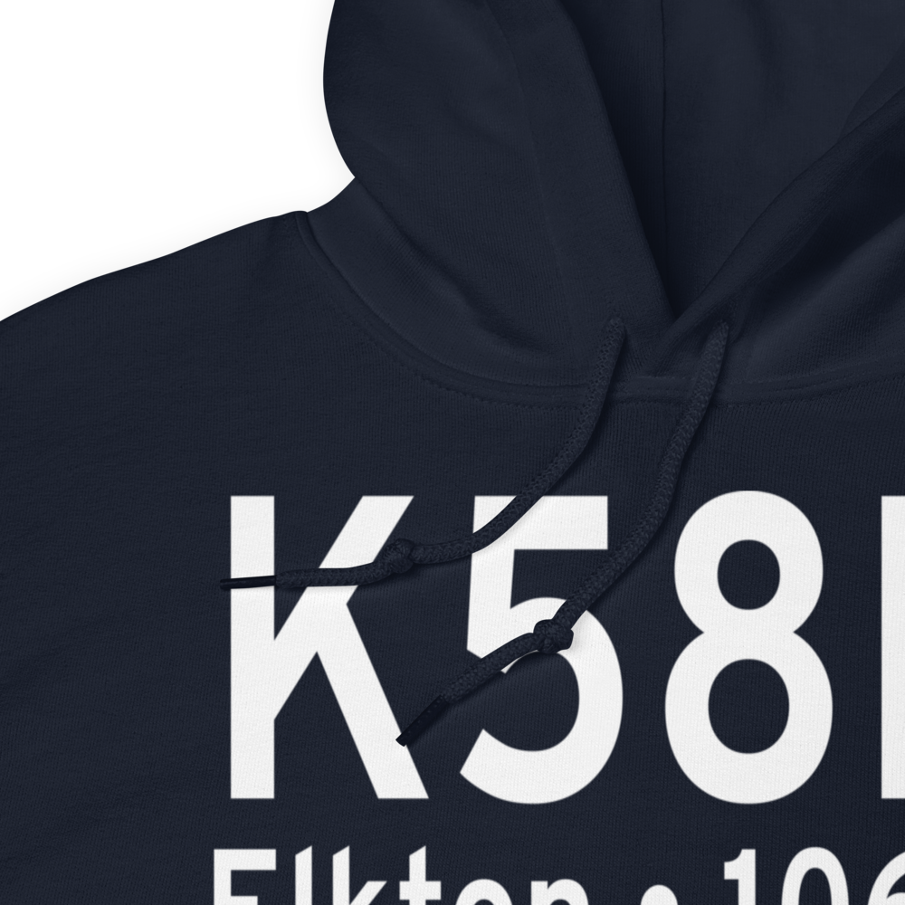 Cecil County Airport (K58M) ICAO Hoodie Sweatshirt 